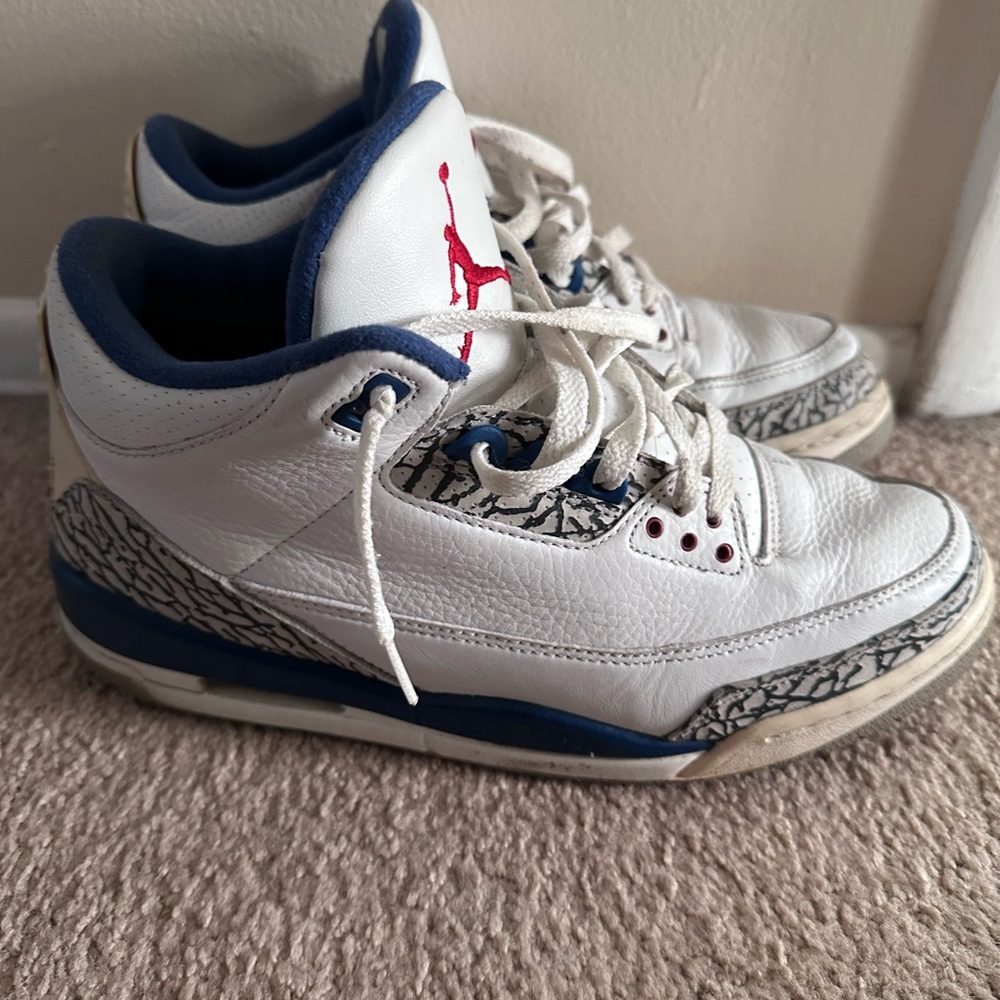 used Jordan 3 retro “true blue (2011)